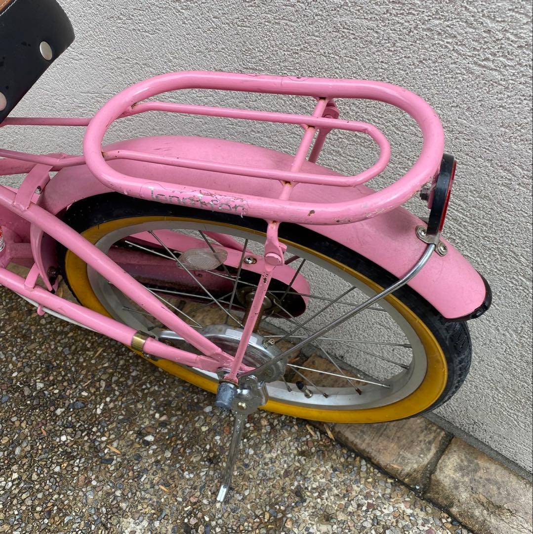 子供用自転車　ピンク　18インチ　愛知県引き取り