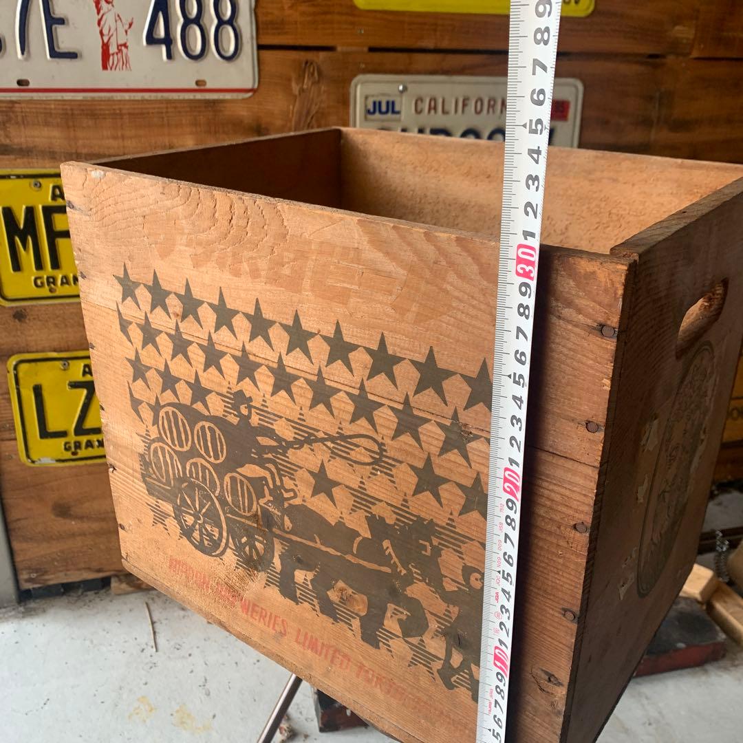 サッポロビール　ヴィンテージ　木箱　レトロ