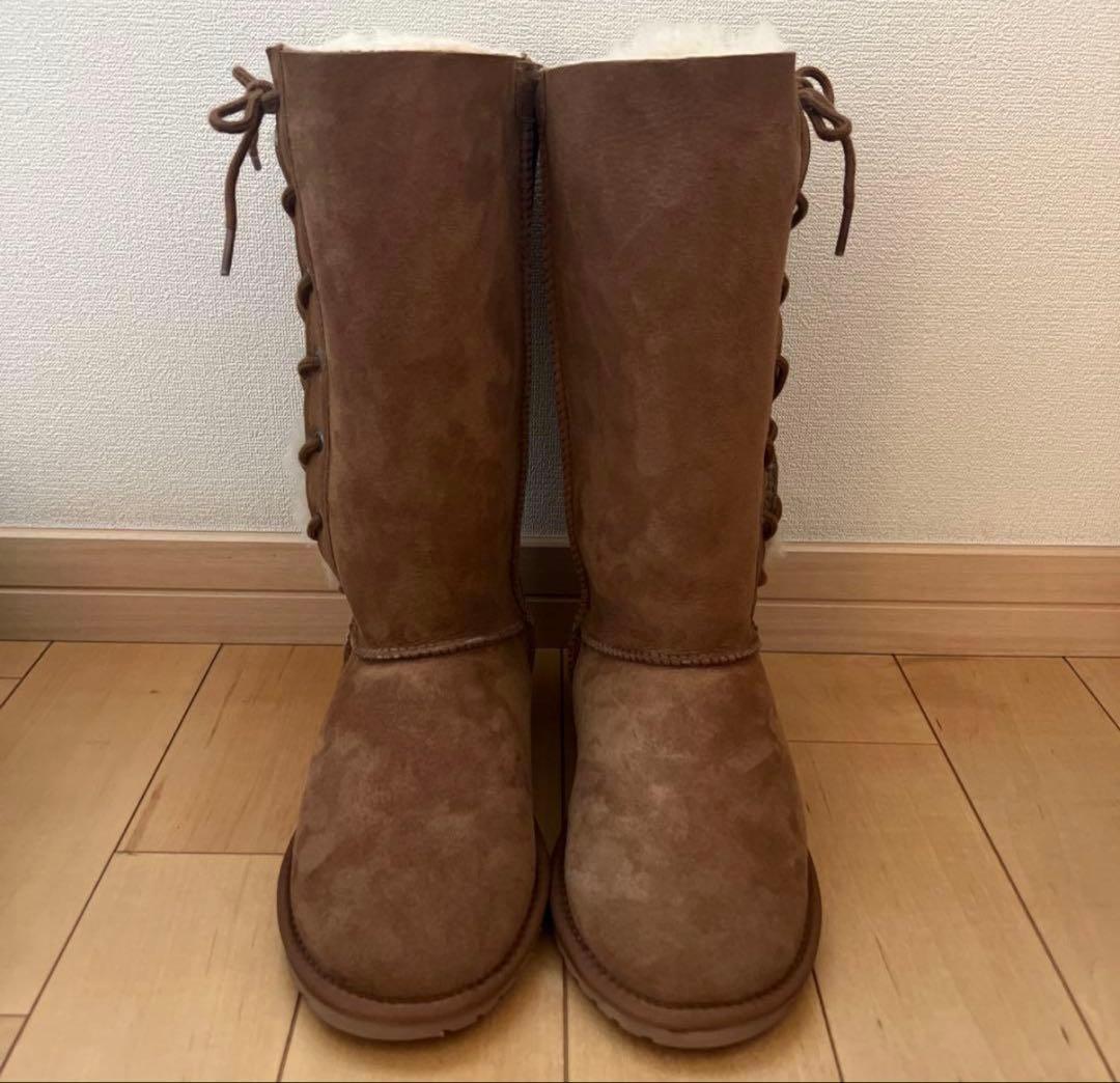 極美品 EMU Australia Platinum Hi Lace UGG