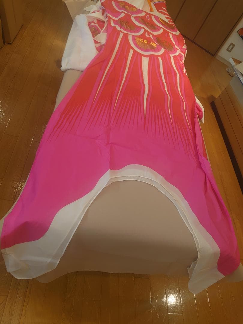 ●おすすめ新品●徳永鯉　ゴールド鯉　鯉のぼり（6メートル）インテリア