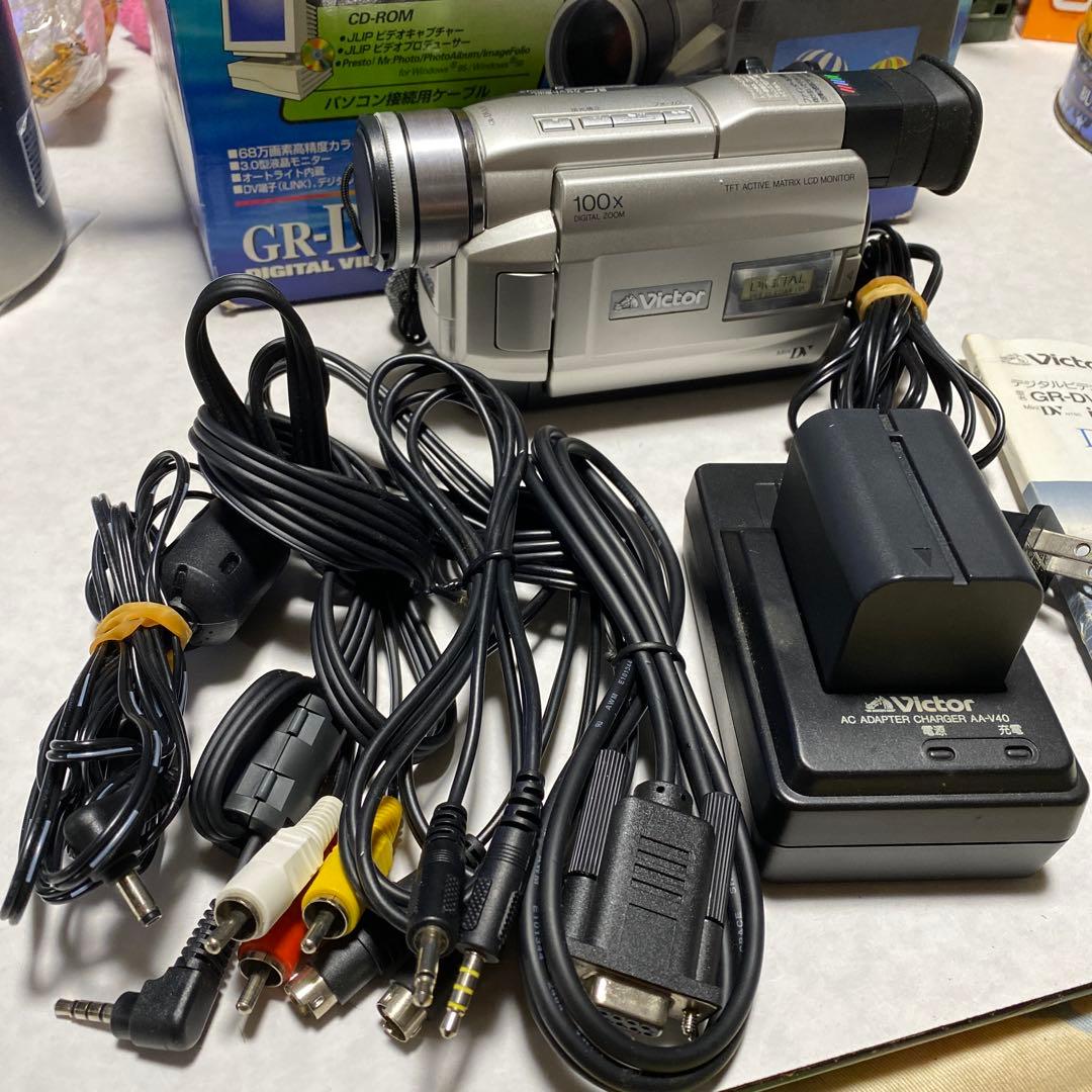 美品　Victor miniDVビデオカメラ GR-DVA10 ⑤