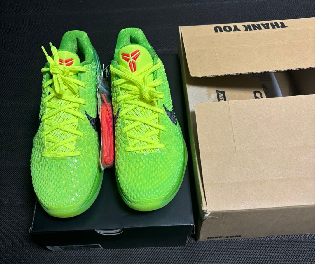 シューズ(男性用) nike Kobe 6 Protro Grinch 27cm