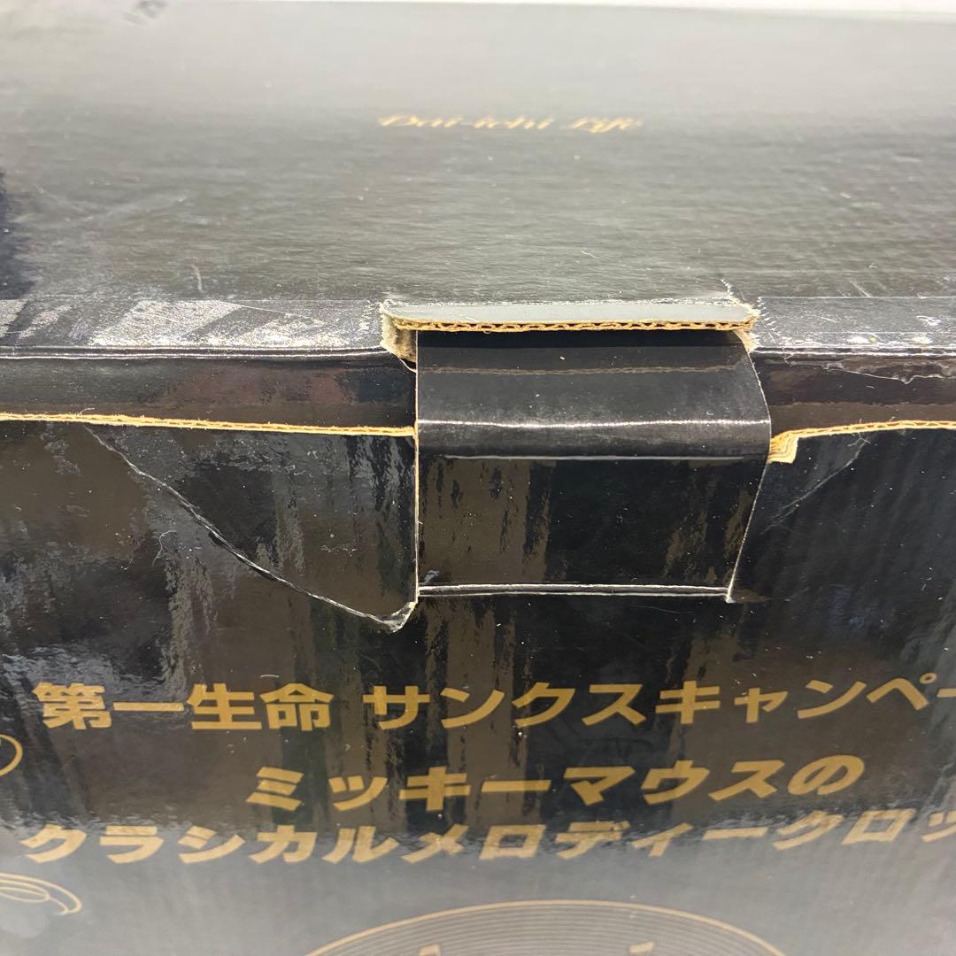 未使用品 ミッキーマウスのクラシカルメロディクロック　ディズー オルゴール