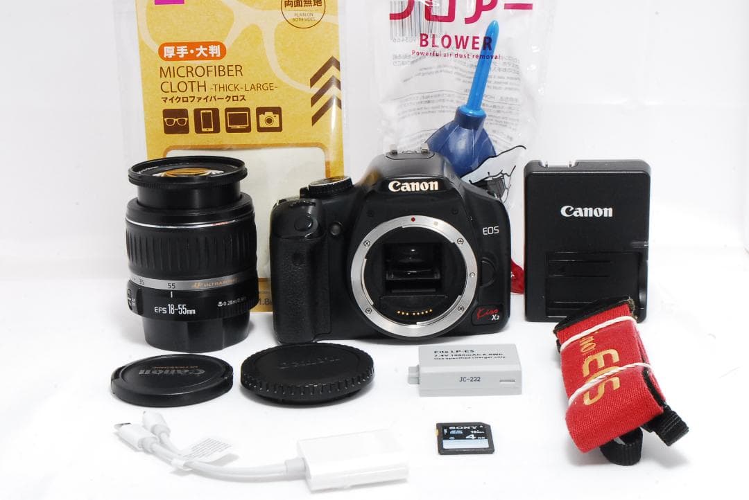 Canon Kiss X2 18-55mm usmレンズキット 返品保証付