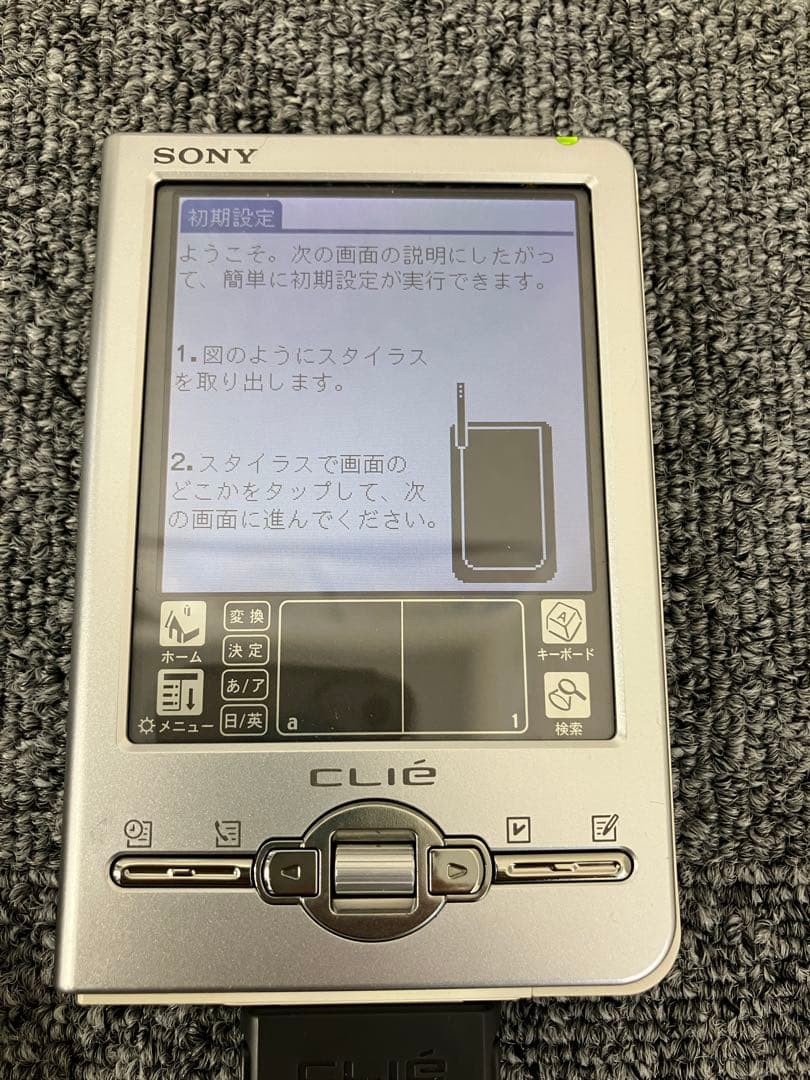 クリエ　PEG-TJ37　パーソナルエンターテイメントオーガナイザー