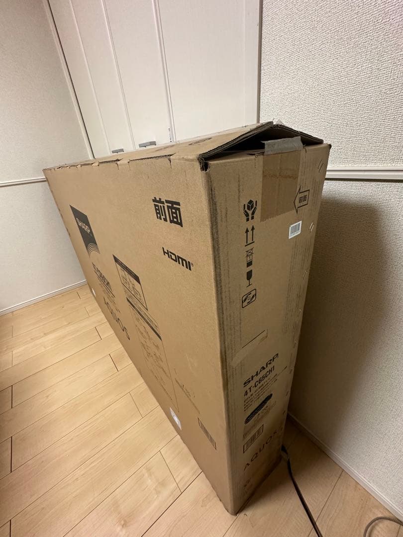 送料込み！　シャープ　4T-C65CH1 アクオス　4K液晶テレビ