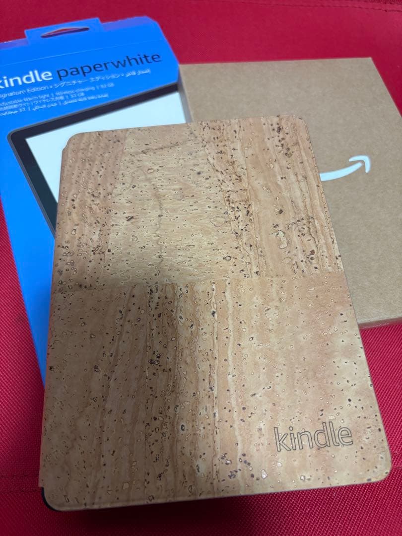 Kindle Paperwhite 11世代 32GB コルクカバー付き