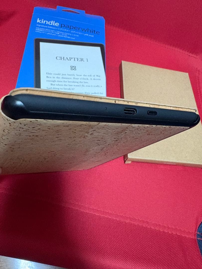 Kindle Paperwhite 11世代 32GB コルクカバー付き