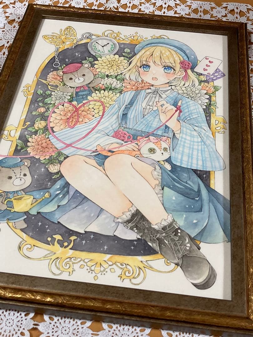 創作 手描きイラスト