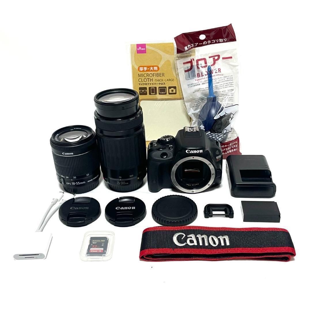 初心者歓迎❣️ Canon EOS Kiss X7 超望遠Wレンズ セット