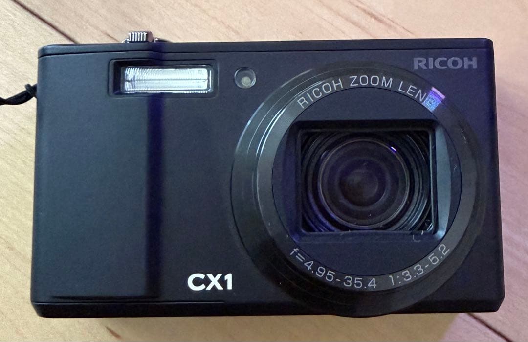 【動作良好】RICOH CX1 コンデジ 本体＋付属品完備＋PORTERケース付