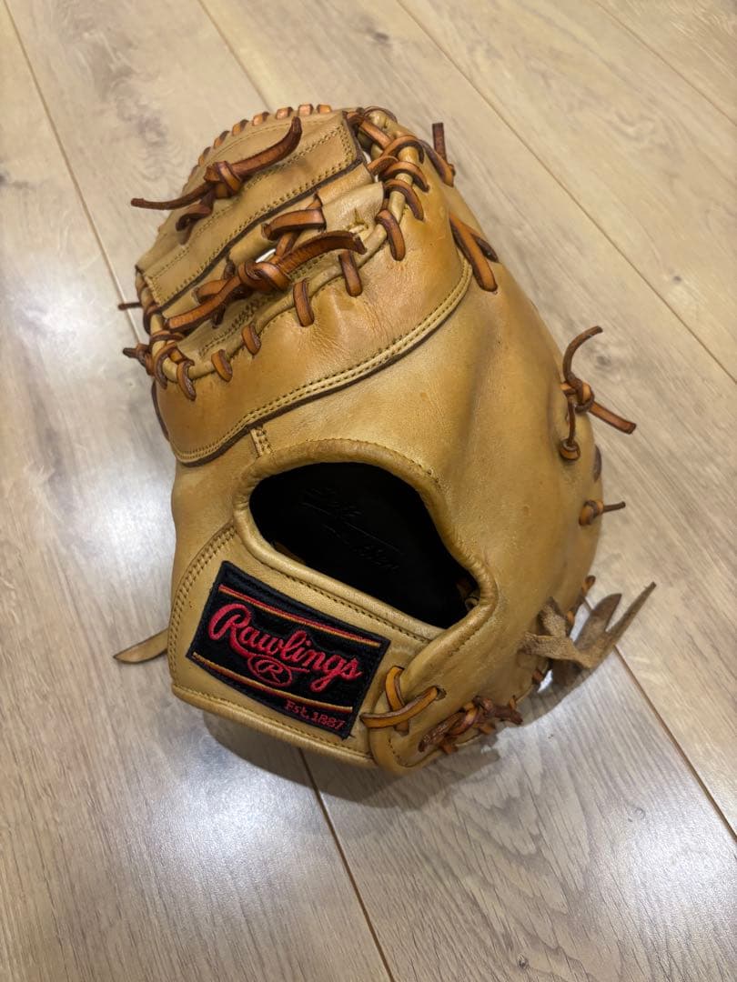 Rawlings一般硬式ファーストミット！高校野球対応！良品！