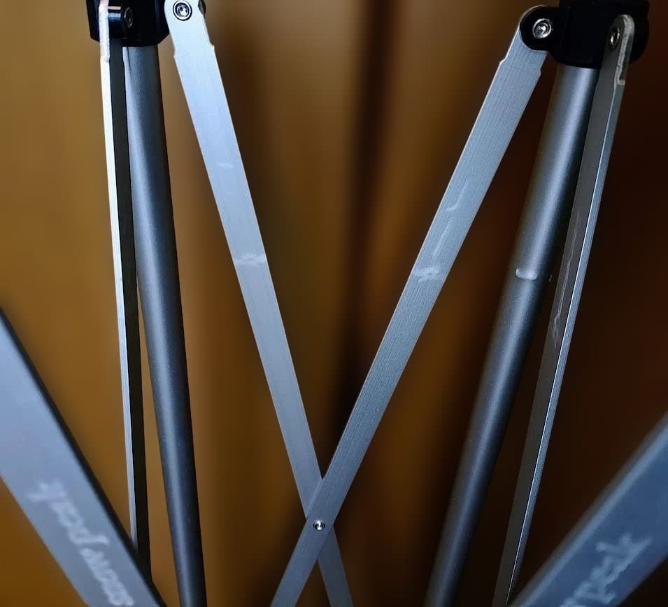 スノーピーク マルチスタンド ST-102S ＋ ブリッジバー 名作キャンプギア