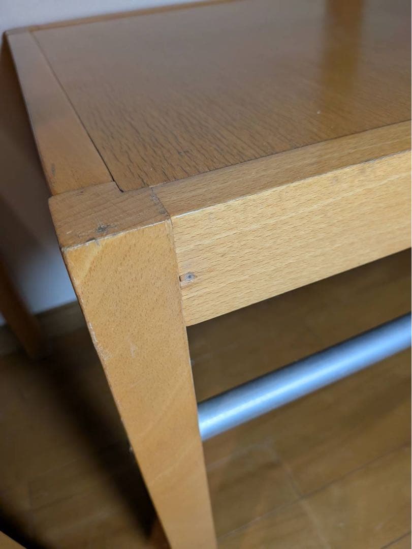 ■送料込■無印 ダイニングチェア ブナ材 木製イス 椅子 廃盤品 2脚セット