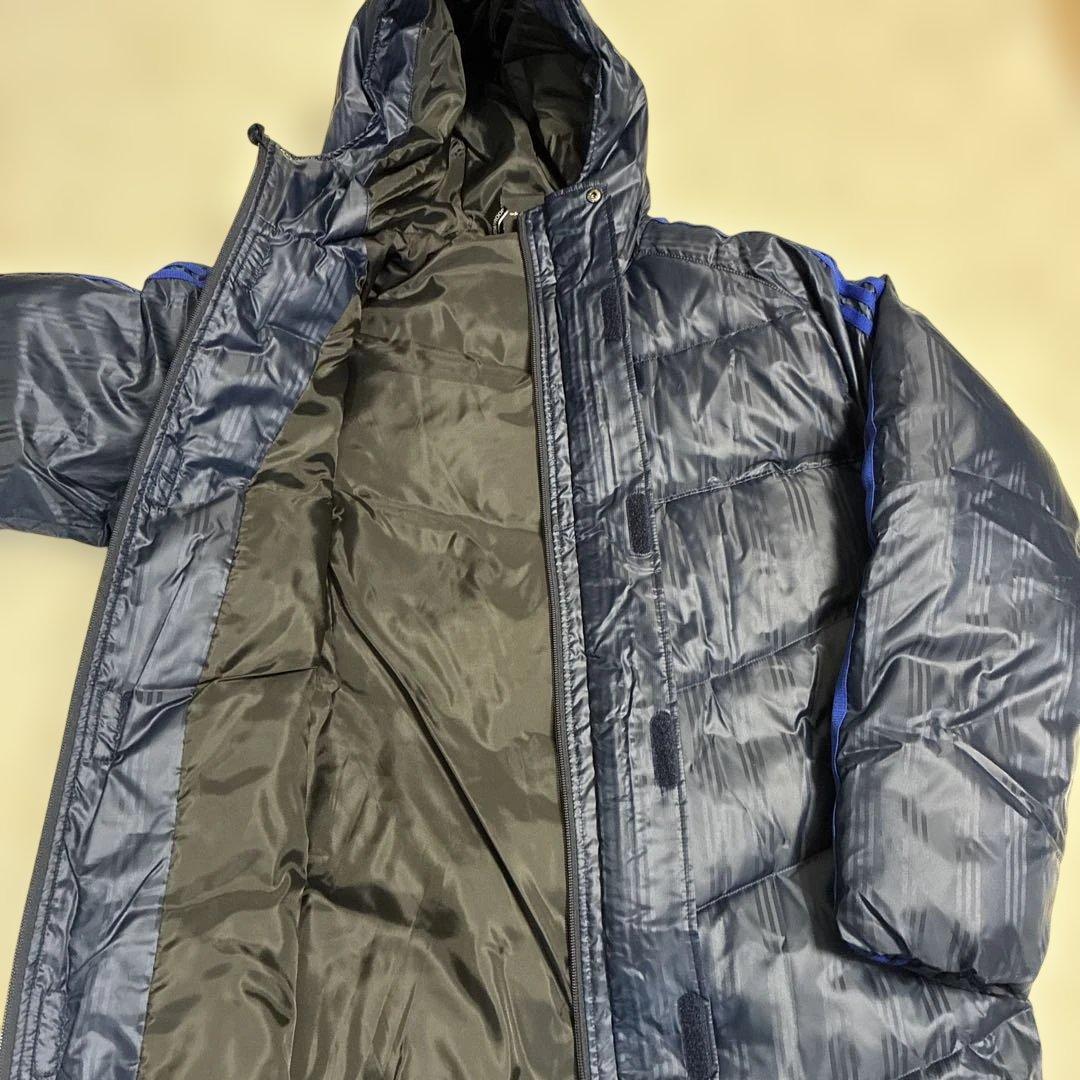 adidas CLIMAPROOF ベンチコート ネイビー