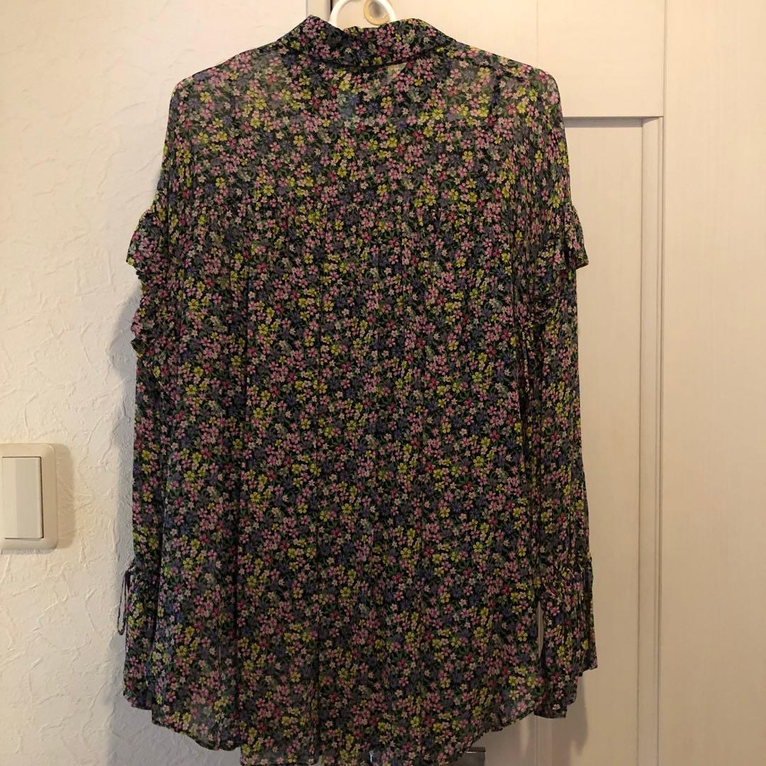 ルールロジェットleur logette シルク フラワープリント ブラウス