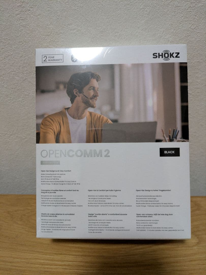 【新品未開封】Shokz OpenComm2 【2025Upgrade最新版】