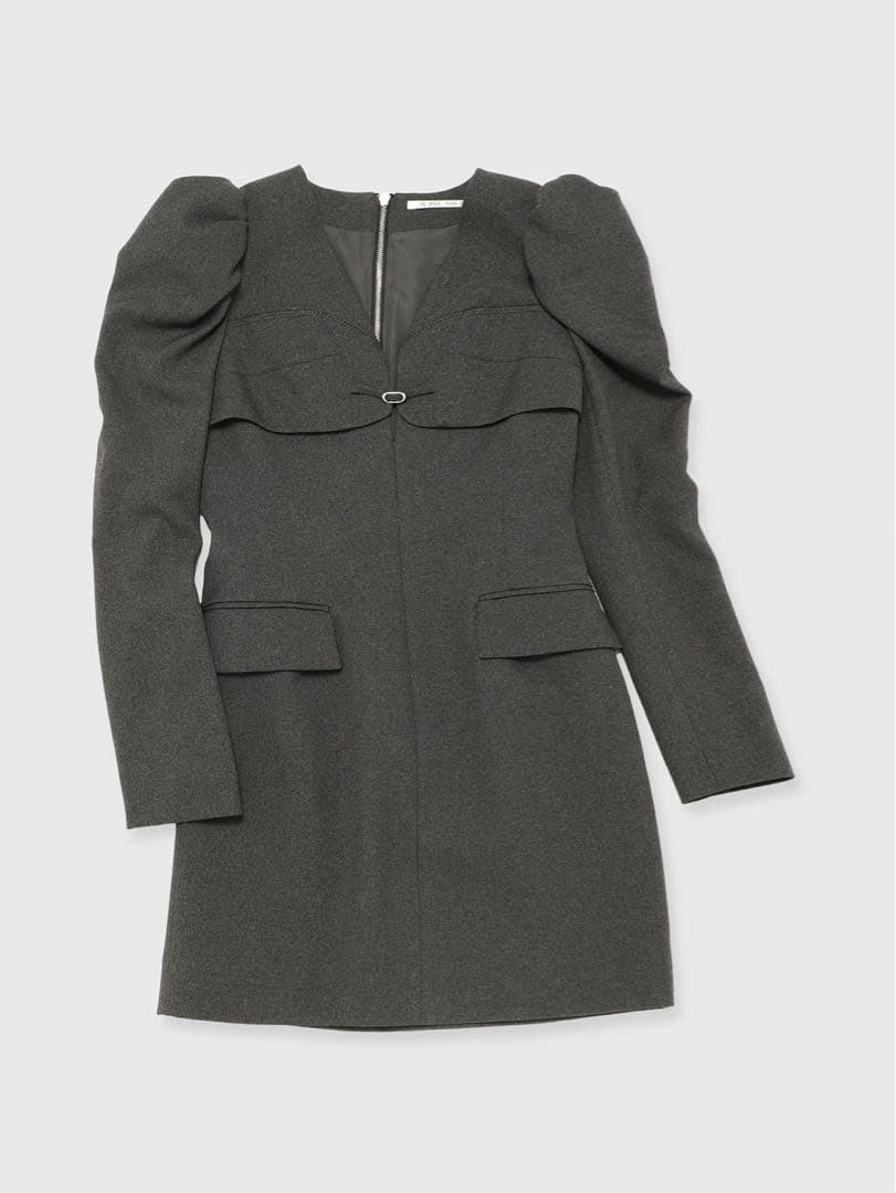 ワンピース JOSEMOON POWER SHOULDER MINIDRESS