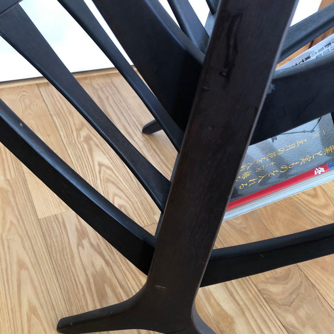 マルニ木工　マガジンラック　木製