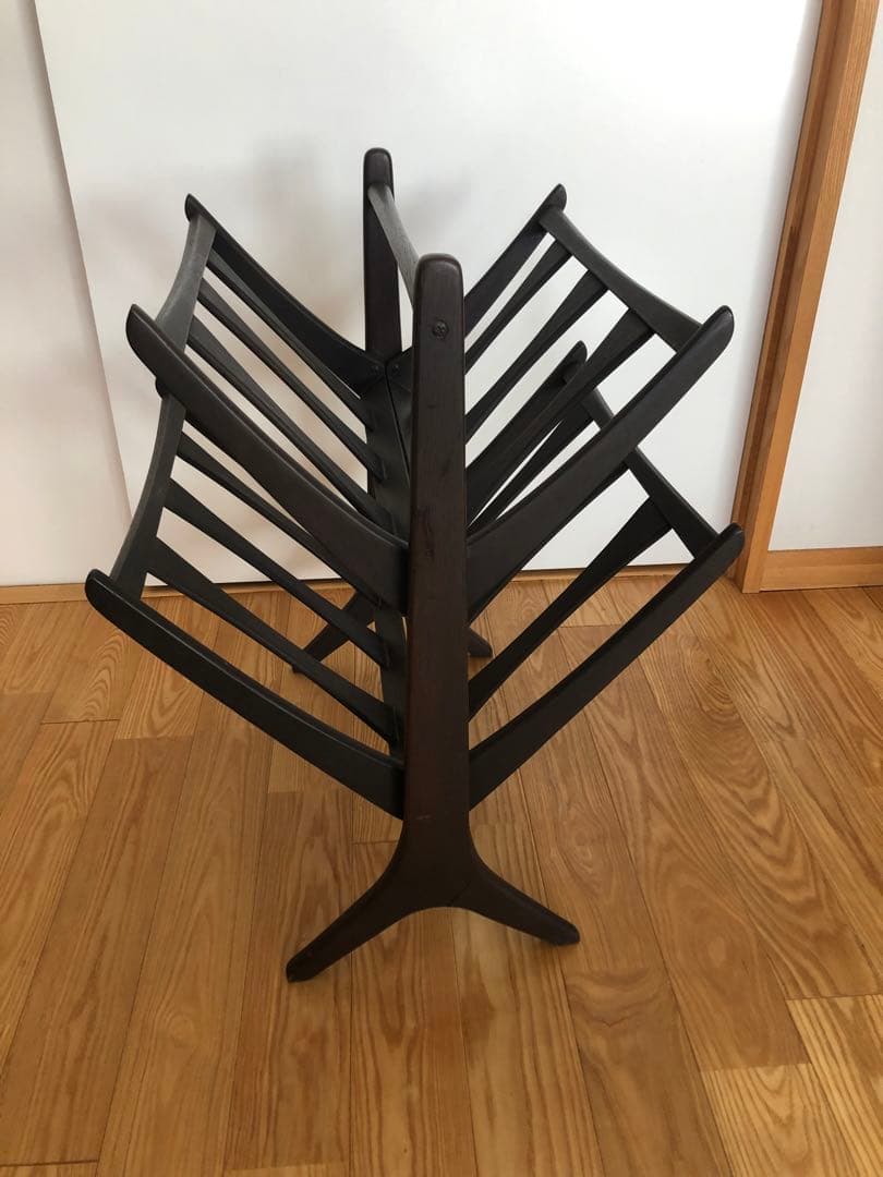 マルニ木工　マガジンラック　木製