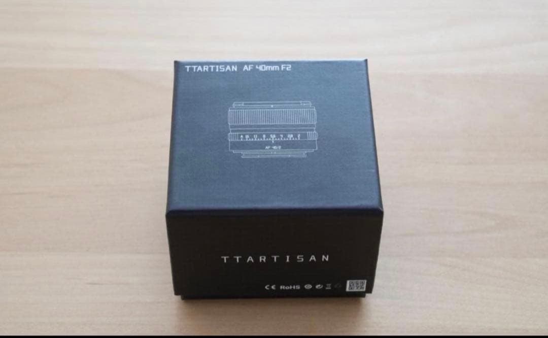 25年9月新品購入TTArtisan AF 40mm F2 ソニーEマウント
