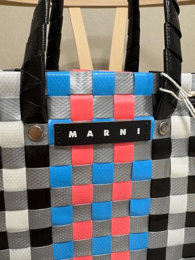 ★未使用品　マルニ　MARNI　マイクロバスケット　かごバッグ　MW55F★