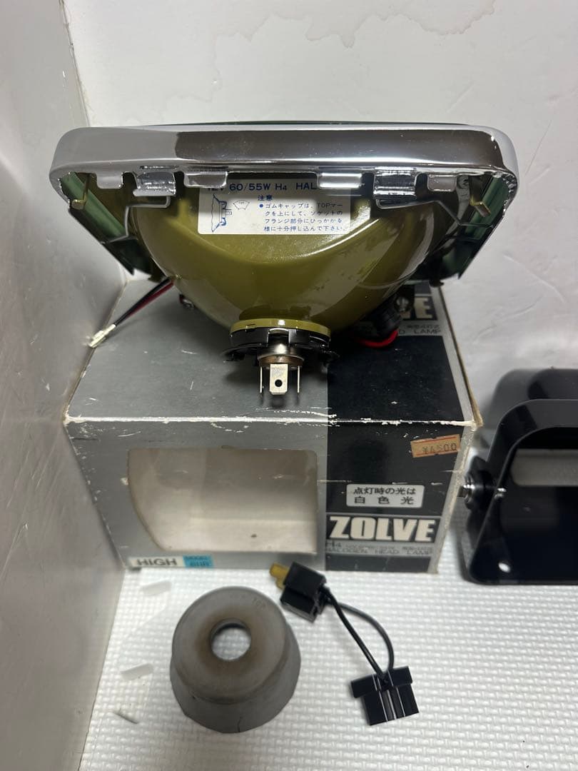 希少/新品激レア/当事物ZOLVE角目ヘッドライト/検索ゾルべシビエ マーシャル