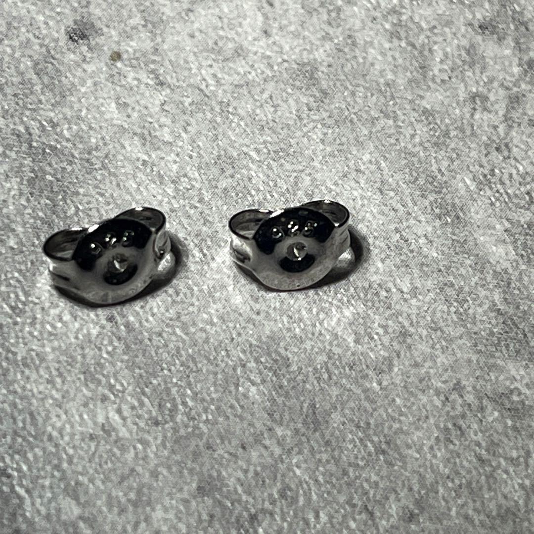 超希少　DIESEL ディーゼル メンズ 両耳用 フープピアス 925刻印有り