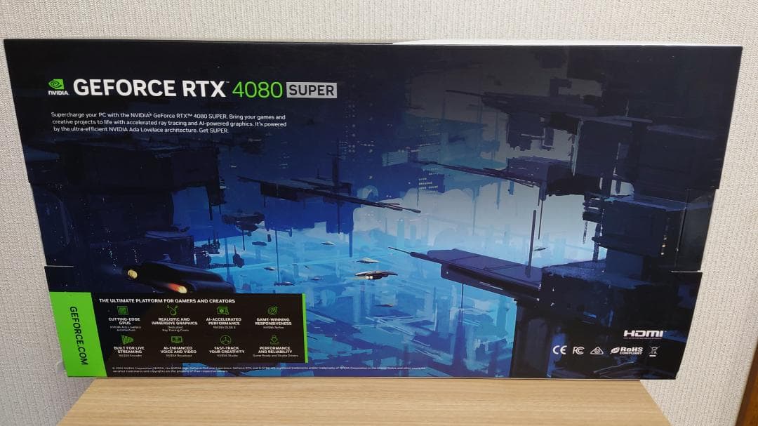 玄人志向　GG-RTX4080SP-E16GB/OC/TP