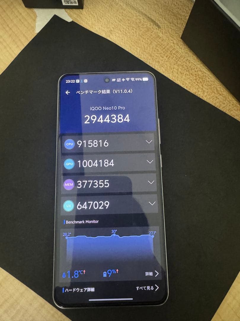 スマートフォン本体 iQOO Neo10 Pro 12/256