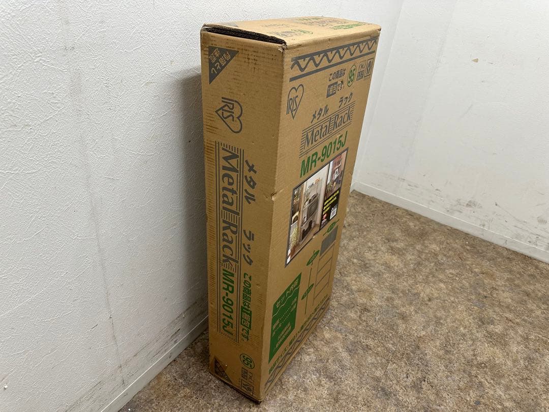 未使用　アイリスオーヤマ　メタルラック　４段　W９１０ｘＤ４６０ｘＨ１５１０ｍｍ