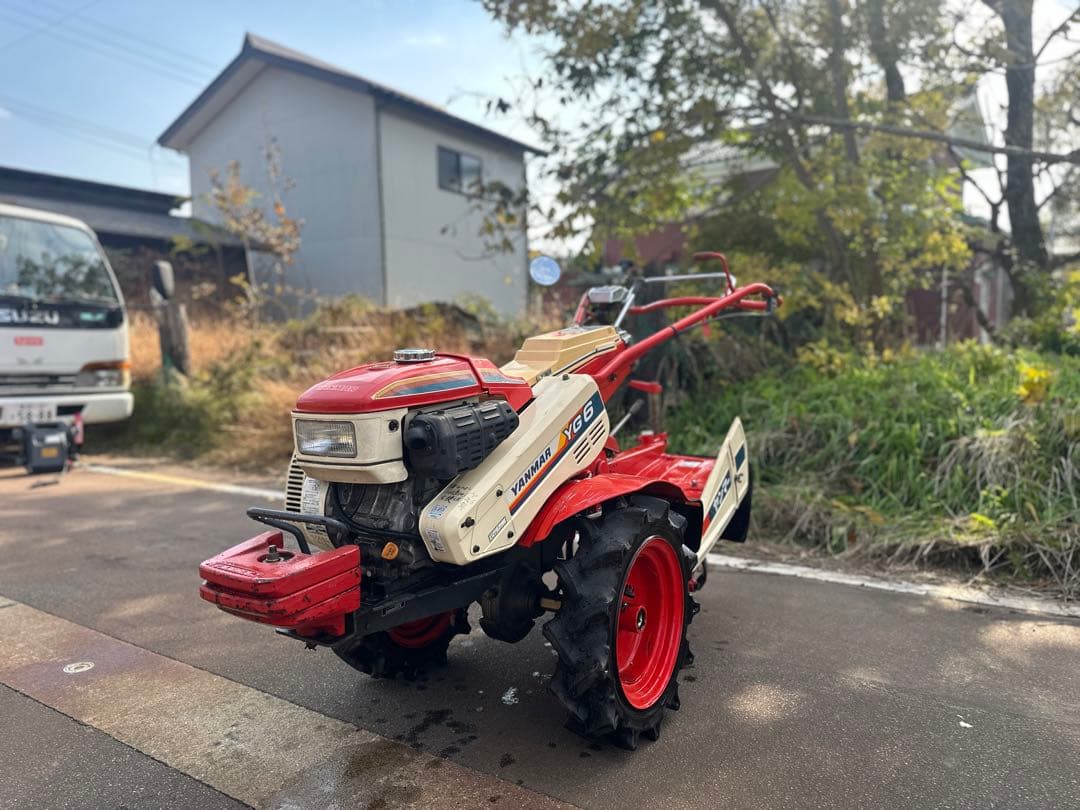 「新潟県長岡発」ヤンマー 耕運機 YG6 最大5.8馬力 動作確認済み