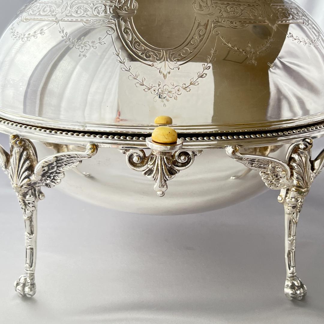 【英国】 ビクトリアン ブレッグファスト / ブッフェサーバー ロールトップ