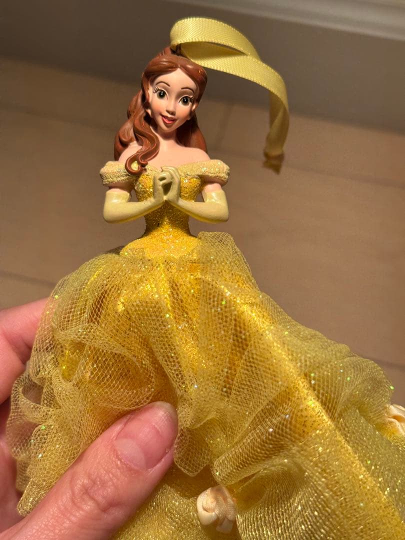 【希少★レア】海外パーク品　美女と野獣　ベル　オーナメント