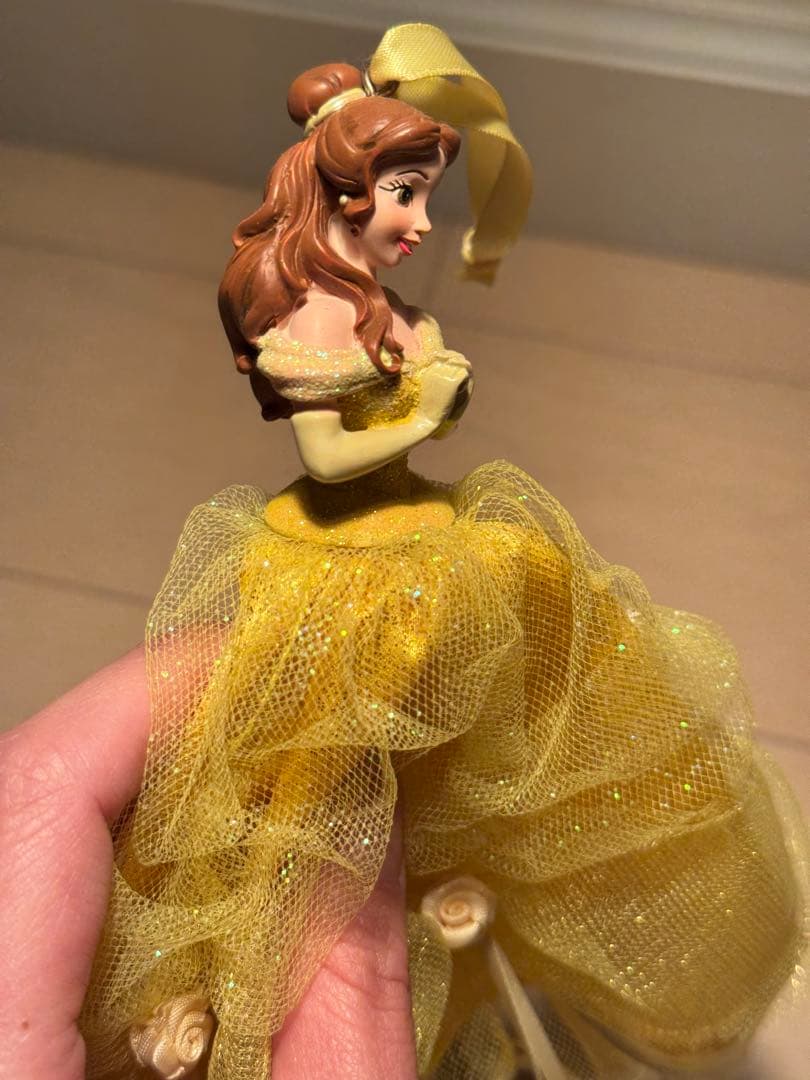 【希少★レア】海外パーク品　美女と野獣　ベル　オーナメント