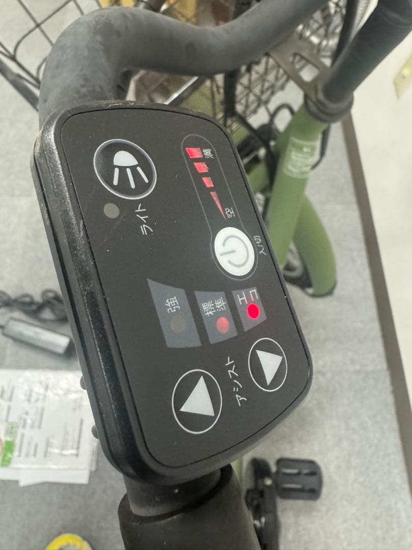 電動アシスト自転車　ウィステリア　WISTERIA 動作品