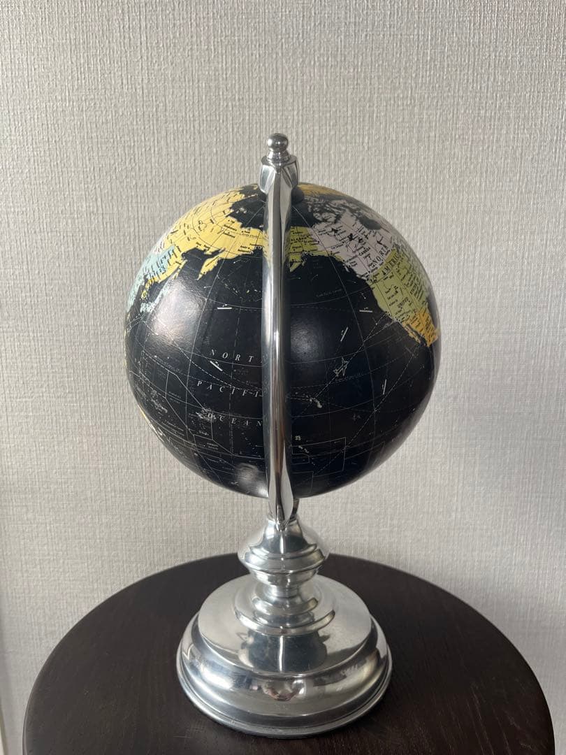 希少 MCM Black Ocean Globe 90s ヴィンテージ 黒地球儀