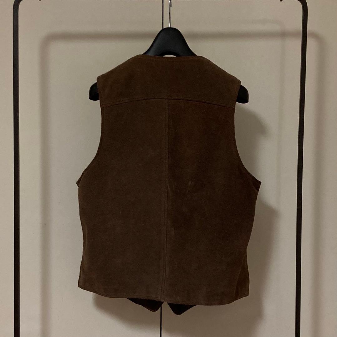 SCHOTT　ショット　スエードベスト　Mサイズ　ブラウン