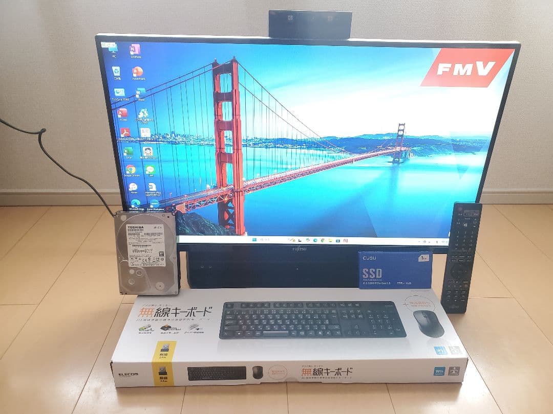 富士通FMV FH90/i7-6700HQ/M.2SSD1TB/32GB