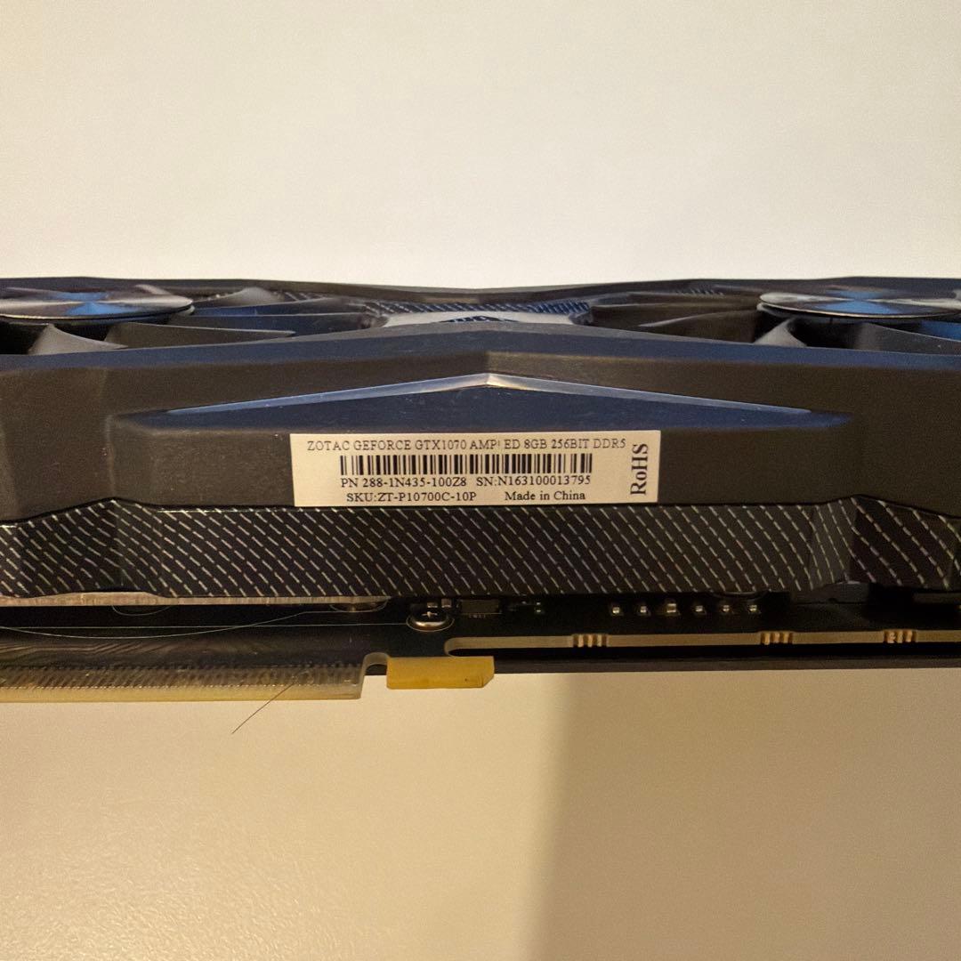 グラフィックボード・グラボ・ビデオカード ZOTAC GTX1070 8gb