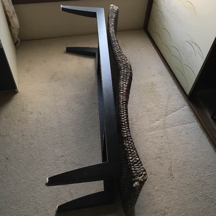 アジアンテースト ウォンターヒヤシンス オットマン