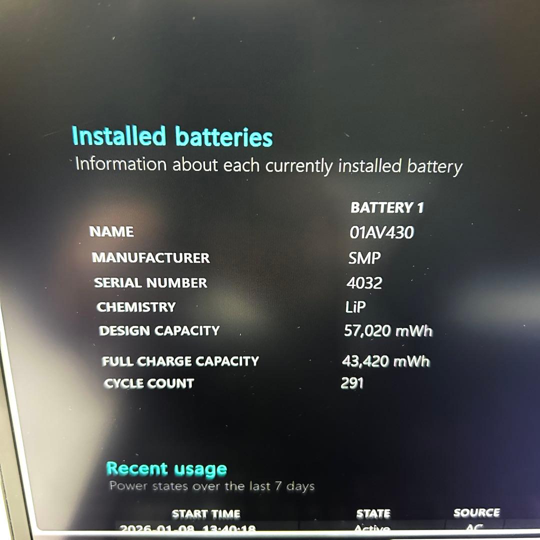 美品 Lenovo X1 Carbon Gen6 i5 256GB Office