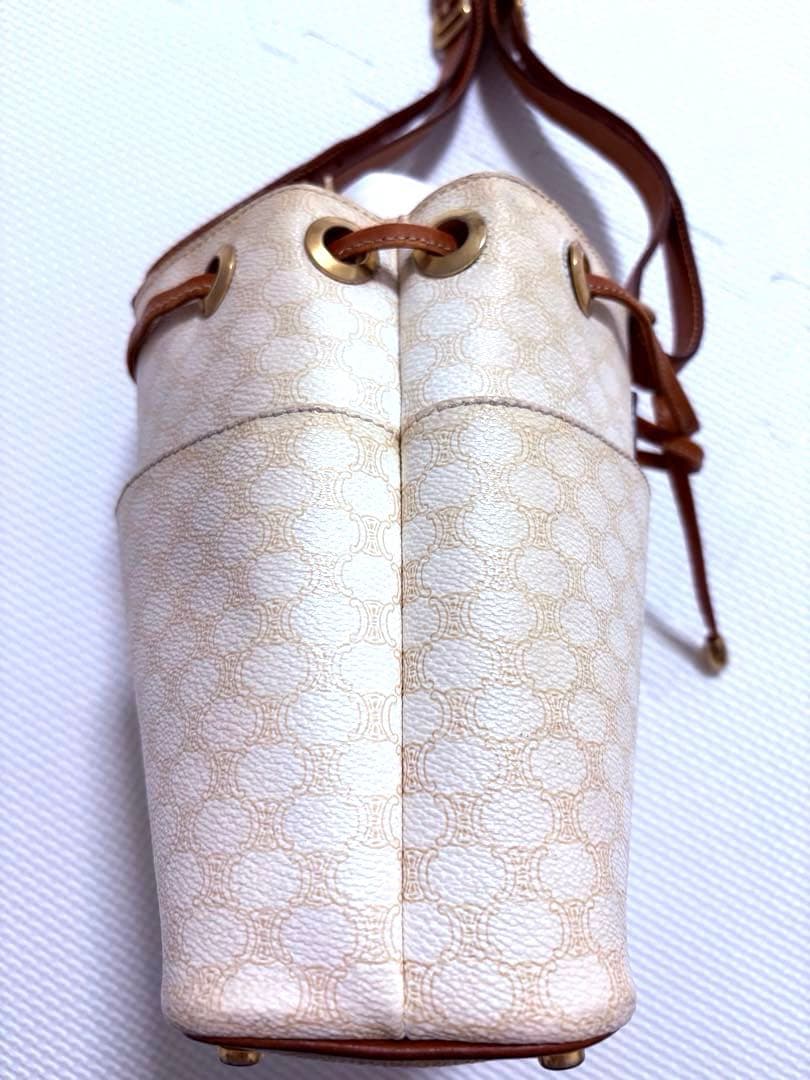 CELENEオールドセリーヌマカダム柄　　　　　　　　　　ショルダーバッグ巾着型