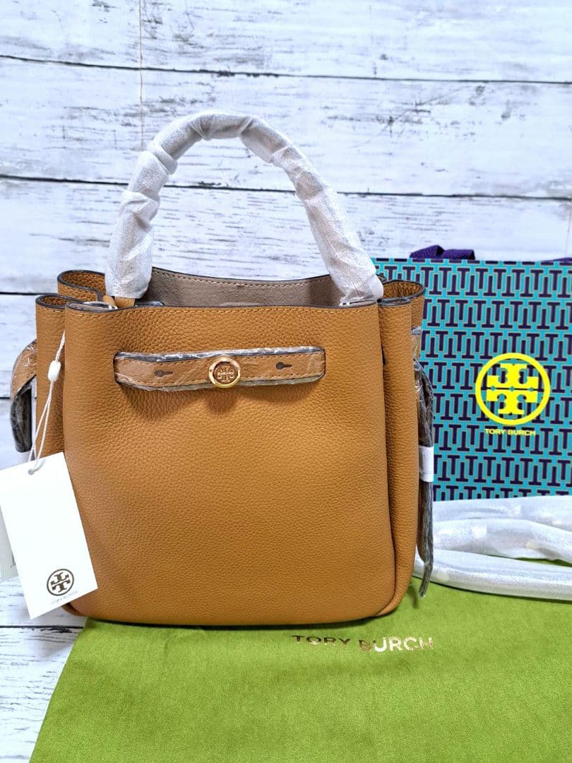 新品 Tory Burch ROMY BUCKET BAG トリーバーチ