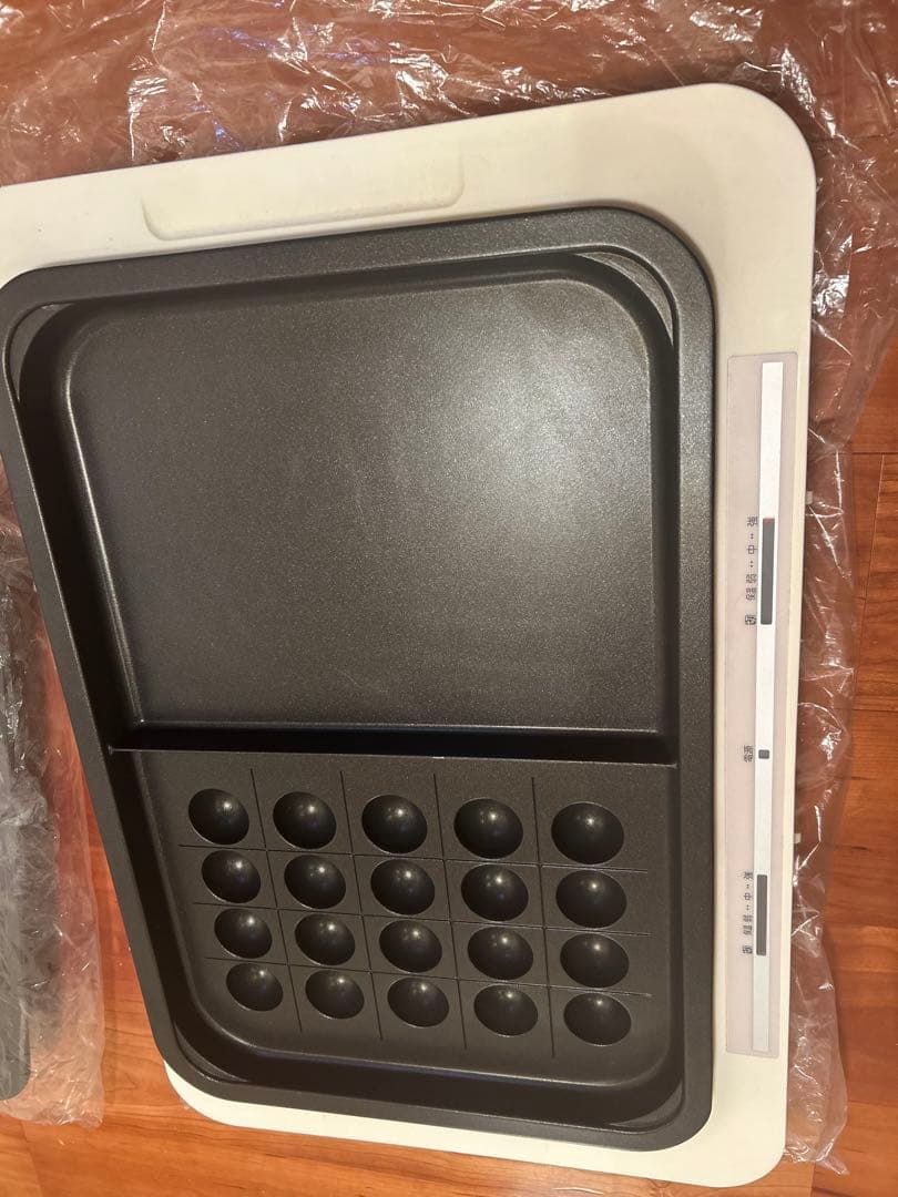 【値下げ】IRIS OHYAMA 左右温調ホットプレート WHP-012-W