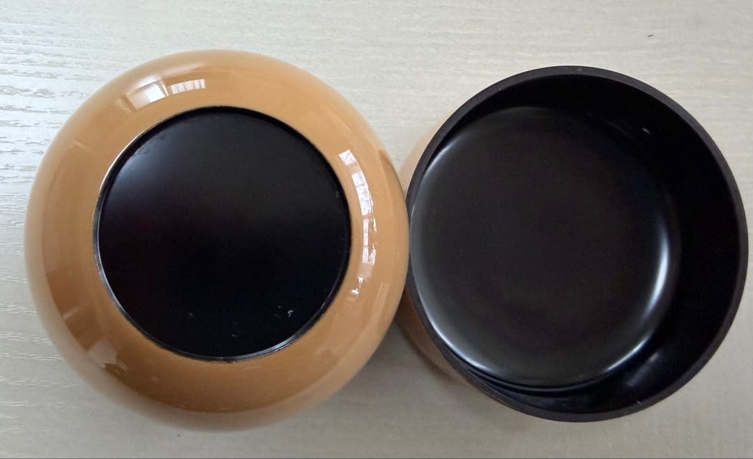 桜草.白.中棗　貝入り　加賀蒔絵師田中宗凌作