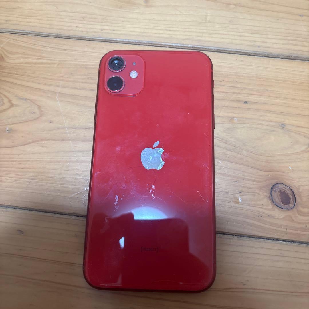 Apple iPhone 11 (赤色) 本体