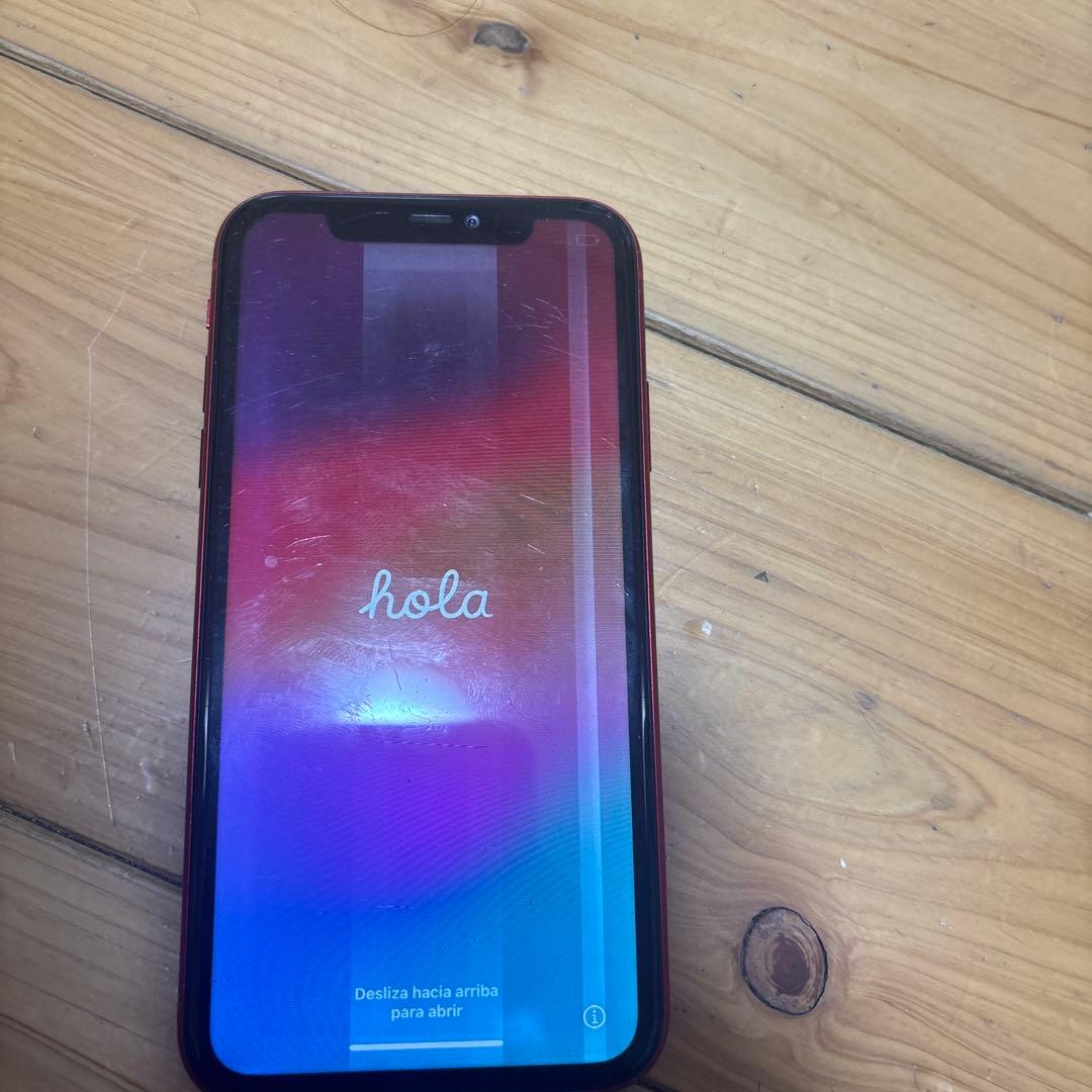 Apple iPhone 11 (赤色) 本体