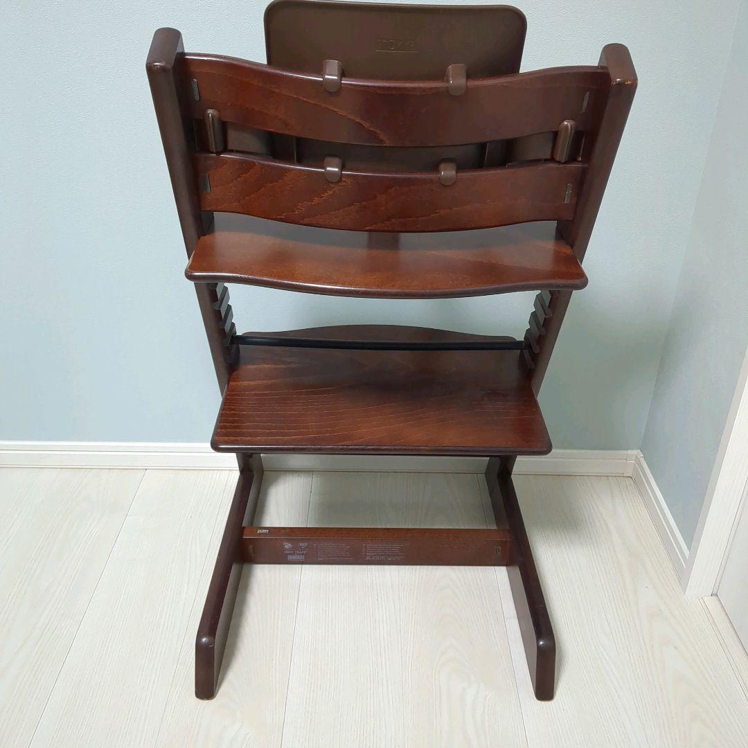 【ベビーセット付き】ストッケ トリップトラップ ブラウン ベビーチェア