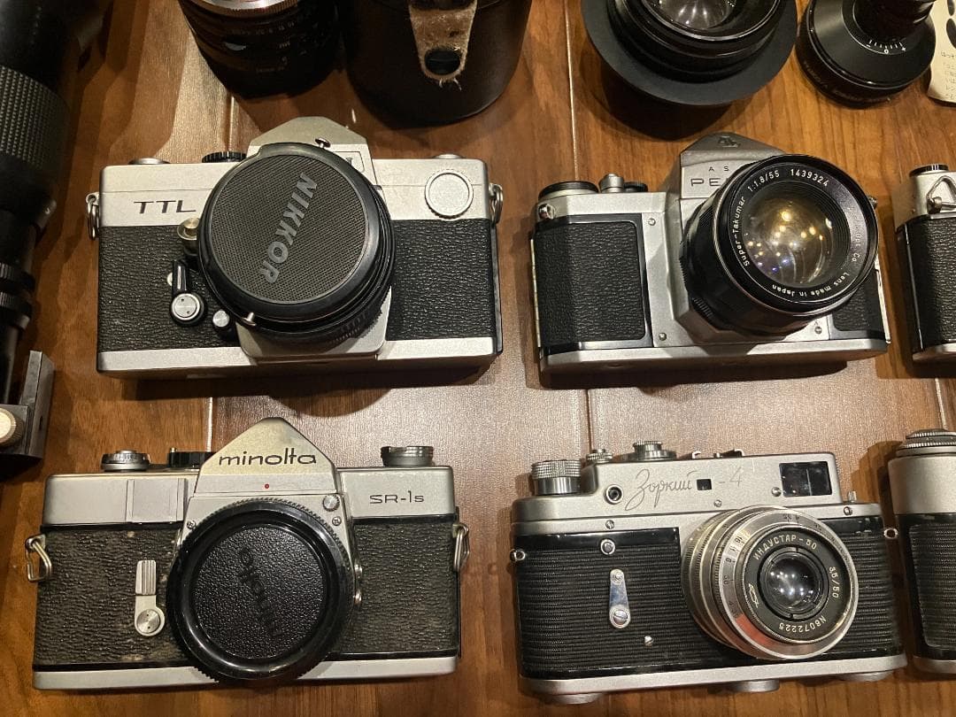 【ジャンク】Minolta Pentax Konica カメラ　レンズ